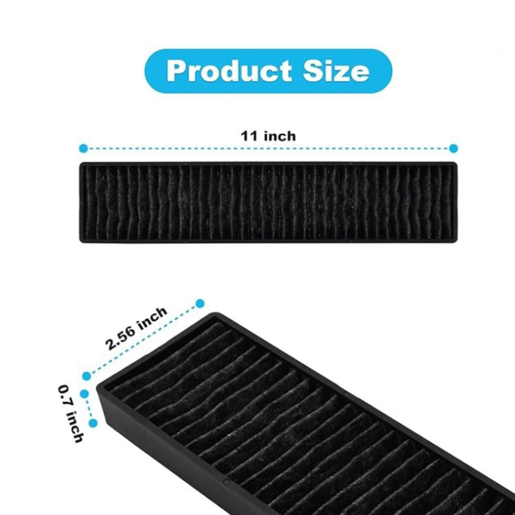 For LG Microwave 5230W1A003A Charcoal Filter Replacement - Kitchen Machine Accessories & Parts by PMC TechLife | Online Shopping South Africa | PMC TechLife | Buy Now Pay Later Mobicred