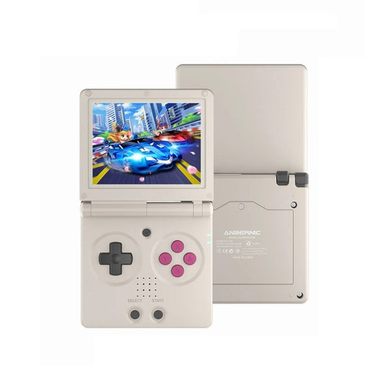 ANBERNIC RG35XXSP 3.5'' IPS Screen Flip Handheld Console Linux System WIFI Retro Video Game Player  64G(Grey) - Pocket Console by ANBERNIC | Online Shopping South Africa | PMC Jewellery | Buy Now Pay Later Mobicred