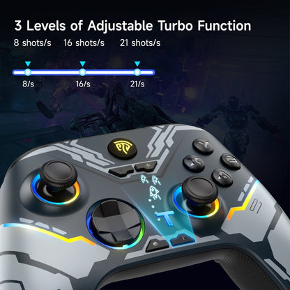 EasySMX X15 Hall Joystick Trigger RGB Wireless Gamepad(Starry Sky) - Gamepads by EasySMX | Online Shopping South Africa | PMC Jewellery | Buy Now Pay Later Mobicred