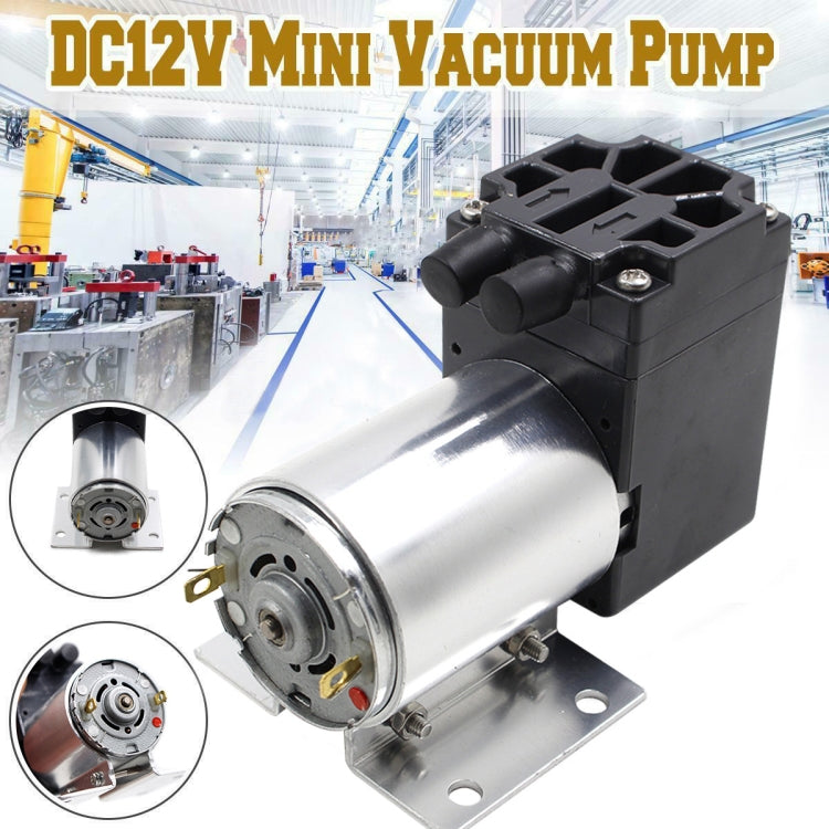 12V 5L/Min 65-120kpa Negative Pressure Vacuum Pump With Stand(Z512-604-3000N) - Others by PMC TechLife | Online Shopping South Africa | PMC TechLife | Buy Now Pay Later Mobicred