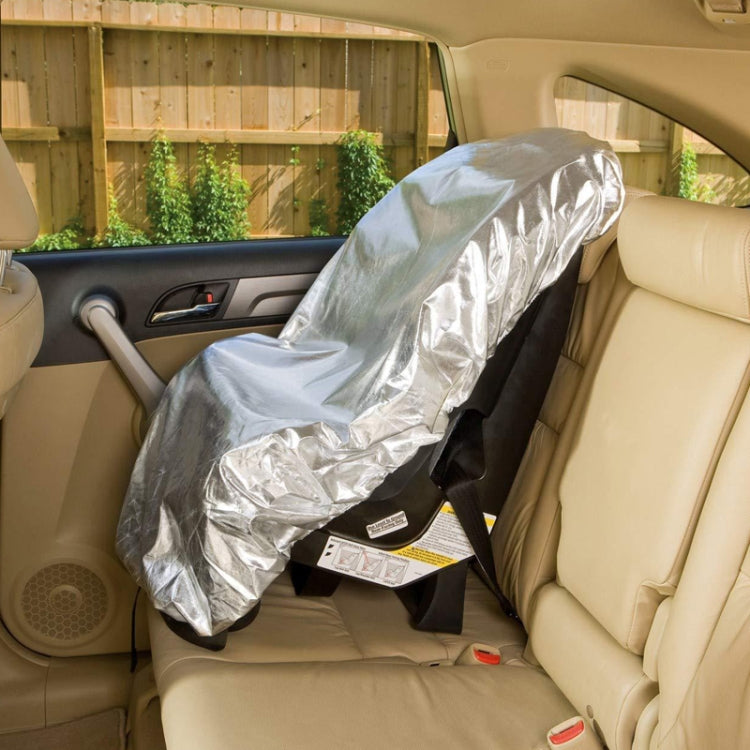 50x90cm Universal Baby Safety Seat Sunshade Dustproof Cover(Silver) - Seat Accessories by PMC TechLife | Online Shopping South Africa | PMC TechLife | Buy Now Pay Later Mobicred