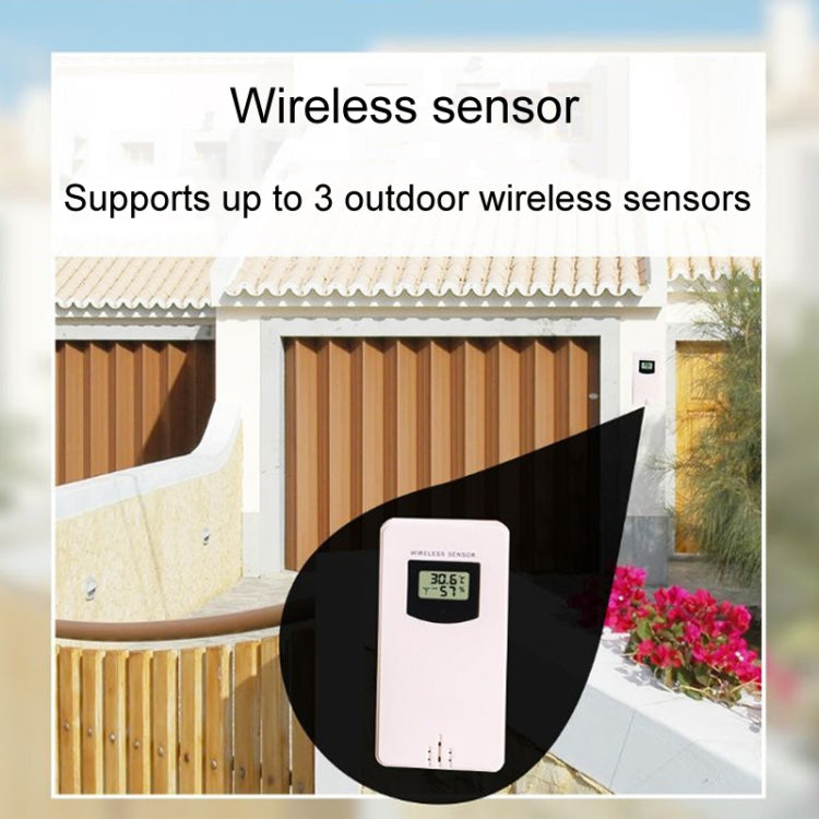WiFi Color Screen Weather Station Temperature And Humidity Weather Forecast Clock, Model: EU Plug - Indoor Thermometer by PMC TechLife | Online Shopping South Africa | PMC TechLife | Buy Now Pay Later Mobicred