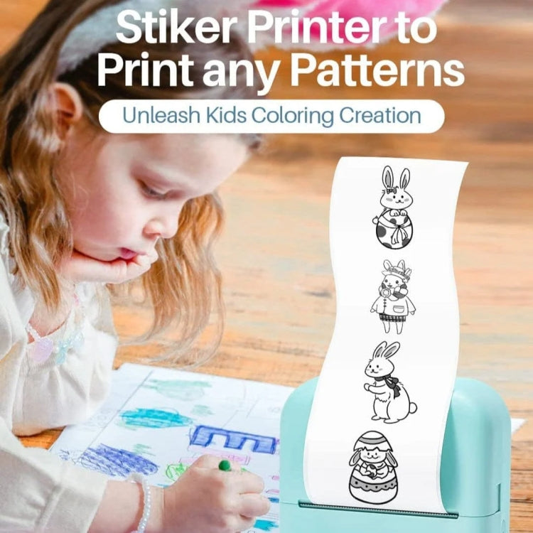 Phomemo M02X Inkless Pocket Printer Bluetooth Thermal Portable Sticker Maker Machine(White) - free shipping - PMC TechLife - Order now!