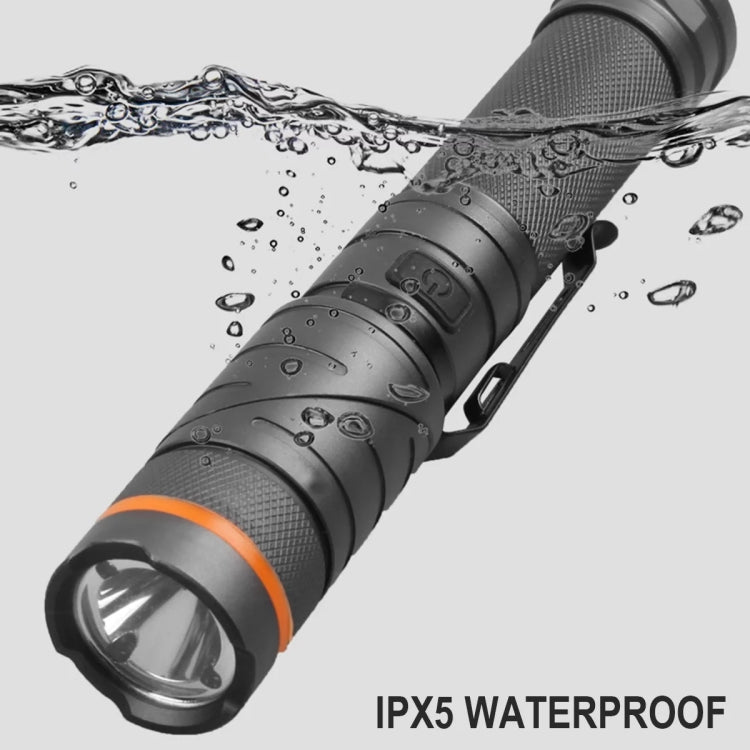 90 Degree Foldable Flashlight White / Red / Green Lights Waterproof Magnetic Torch Built In 18650 Lithium Battery - LED Flashlight by PMc TechLife | Online Shopping South Africa | PMc TechLife | Buy Now Pay Later Mobicred