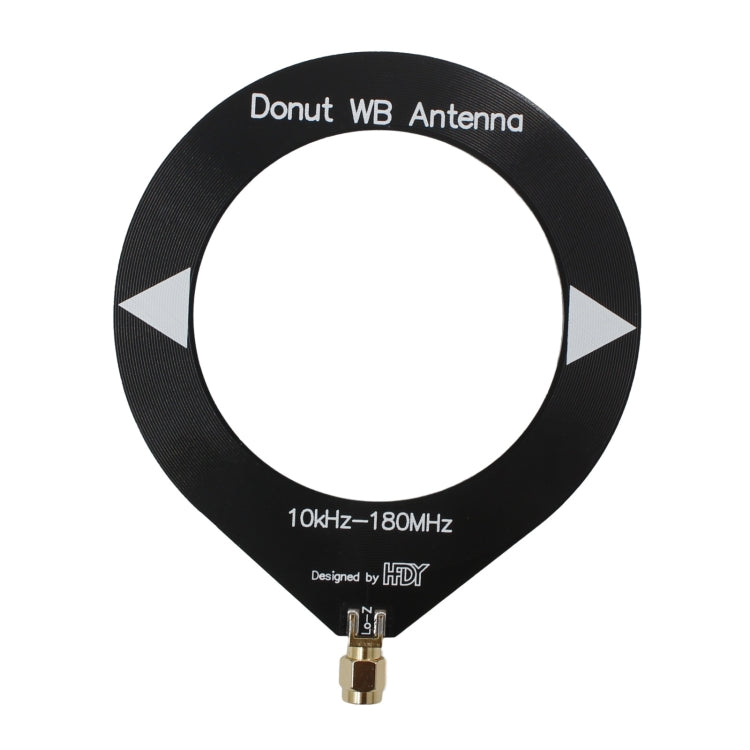 Donut Broadband Antenna With Low Impedance Converter(Black) - Car Amplifiers by PMC TechLife | Online Shopping South Africa | PMC TechLife | Buy Now Pay Later Mobicred