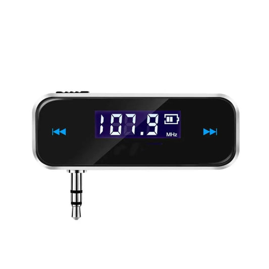 FM-01 3.5mm Music Audio FM Transmitter Mini Wireless Car MP3 Player - Bluetooth Adapters by PMC Jewellery | Online Shopping South Africa | PMC Jewellery | Buy Now Pay Later Mobicred