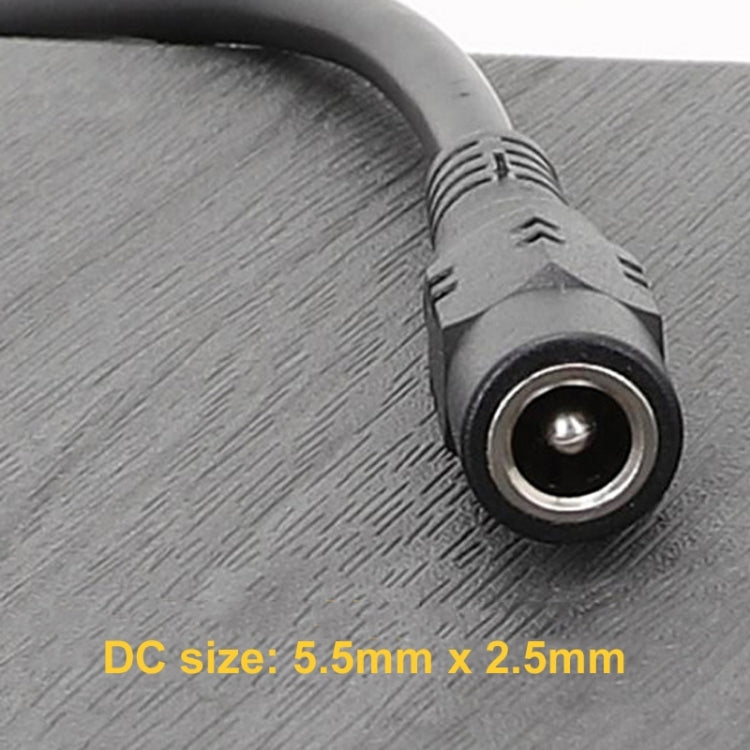 Adapter DC 5.5 x 2.5mm To Hard Disk Power Supply Cable, Model: DC To 4Pin One To Three - eSATA & SATA & IDE by PMC TechLife | Online Shopping South Africa | PMC TechLife | Buy Now Pay Later Mobicred