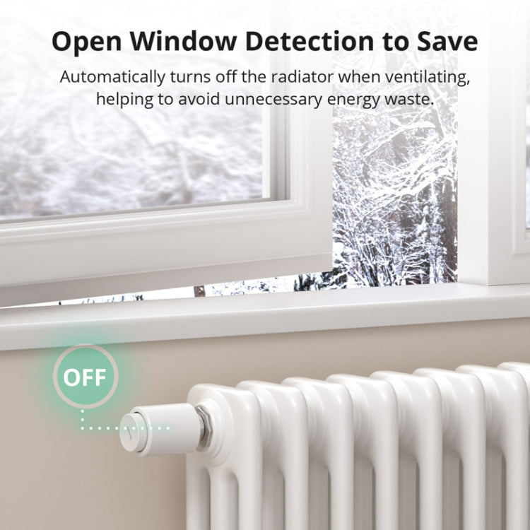 SONOFF TRVZB Zigbee Temperature Control Valve Intelligent Heating Anti-freezing APP Remote Control - free shipping - PMC TechLife - Order now!