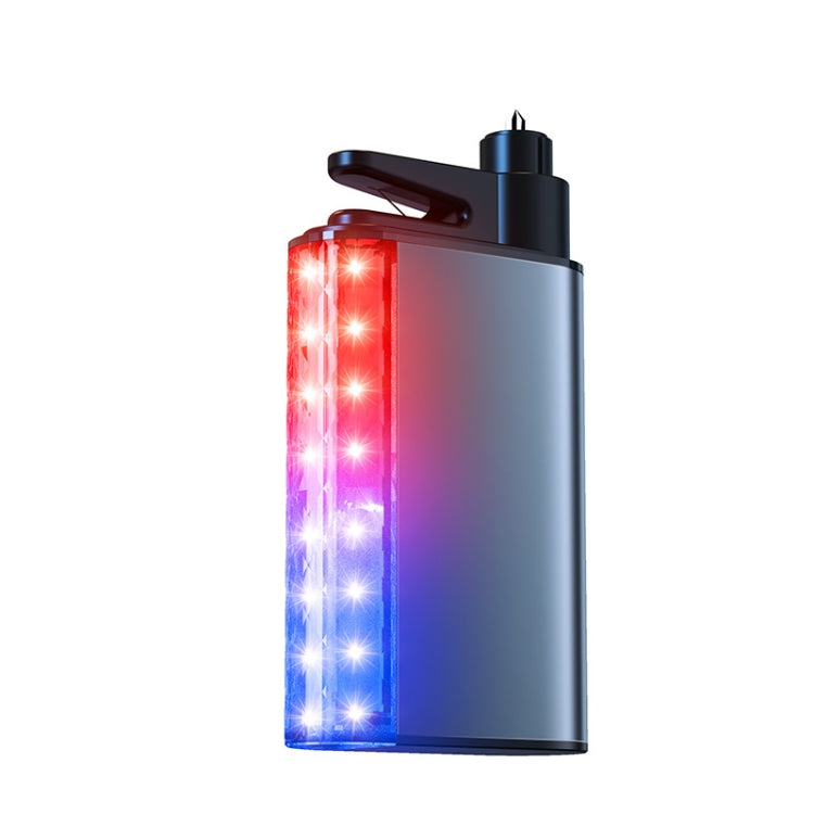 3 In 1 Car Safety Hammer Flashlight Emergency Light With Alarm(Black) - Emergency Hammer by PMC TechLife | Online Shopping South Africa | PMC TechLife | Buy Now Pay Later Mobicred
