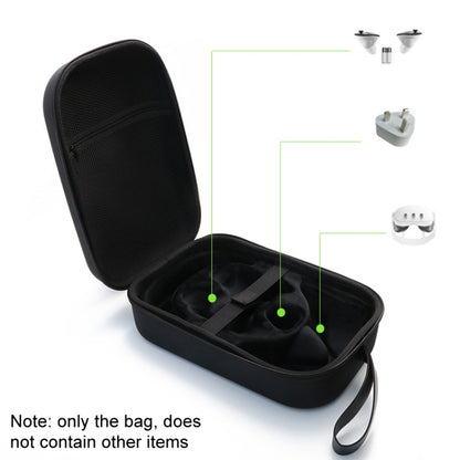 For Meta Quest 2 / 3 VR Glasses Integrated Storage Protective Case Portable Hard Bag(Black) - VR Accessories by PMC Jewellery | Online Shopping South Africa | PMC Jewellery | Buy Now Pay Later Mobicred