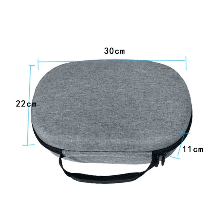 For Apple Vision Pro VR Host Portable Hard Shell Bag(Gray) - VR Accessories by PMC Jewellery | Online Shopping South Africa | PMC Jewellery | Buy Now Pay Later Mobicred