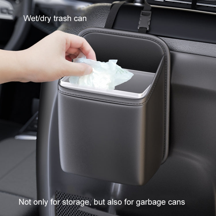 Car Seat Storage Bag With Waterproof Bucket Car Storage Multifunctional Trash Can(Black) - Stowing Tidying by PMC TechLife | Online Shopping South Africa | PMC TechLife | Buy Now Pay Later Mobicred