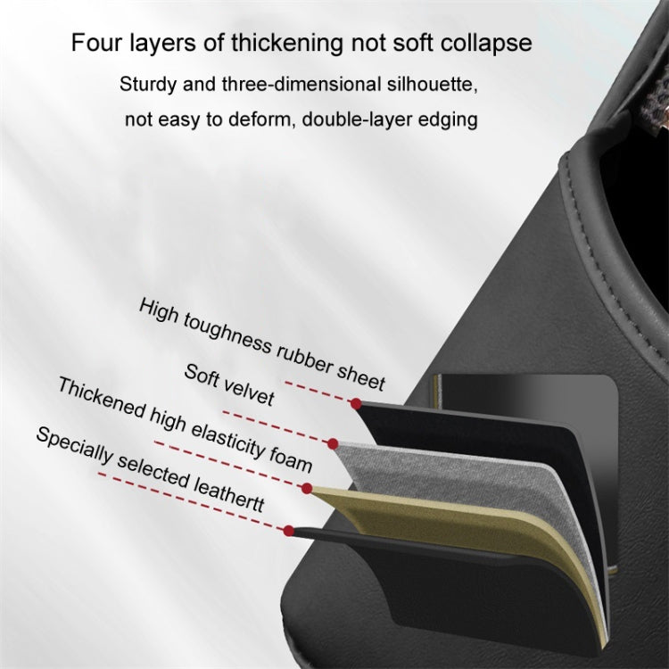 Car Between Seats Organizer Multifunctional Storage Bag Front And Back Dual Usage Tissue Box(Grey) - Stowing Tidying by PMC TechLife | Online Shopping South Africa | PMC TechLife | Buy Now Pay Later Mobicred
