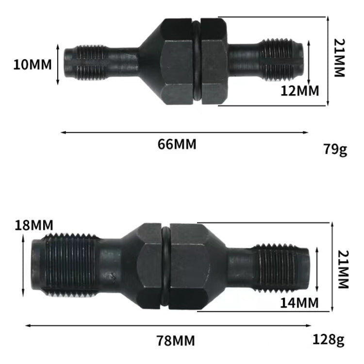 2pcs /Set Automobile Double-Ended Spark Plug Thread Repair Tool - Engine Fittings by PMC TechLife | Online Shopping South Africa | PMC TechLife | Buy Now Pay Later Mobicred