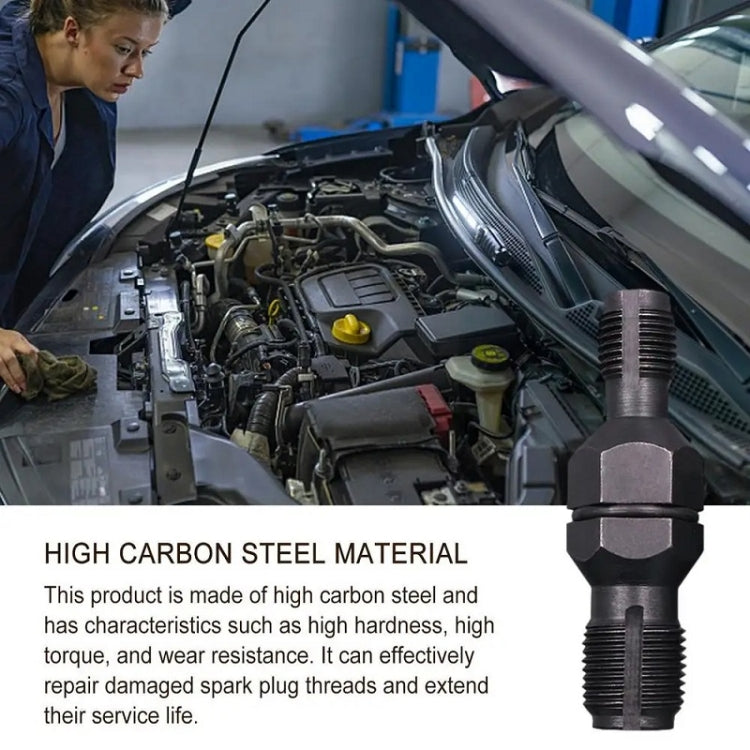 2pcs /Set Automobile Double-Ended Spark Plug Thread Repair Tool - Engine Fittings by PMC TechLife | Online Shopping South Africa | PMC TechLife | Buy Now Pay Later Mobicred