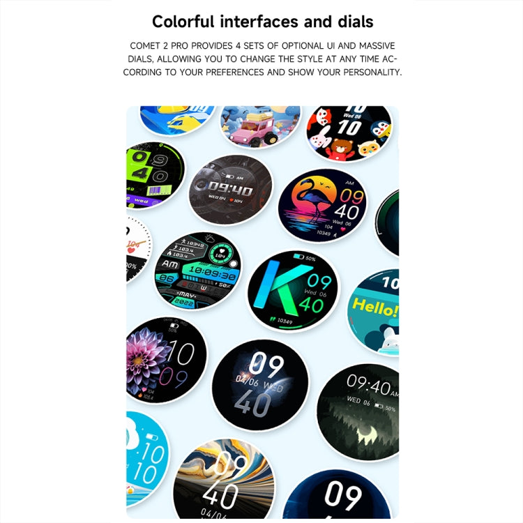 LOKMAT COMET2 PRO 1.46-Inch 5ATM Waterproof Bluetooth Call Smart Watch, Color: Black Leather - Smart Watches by LOKMAT | Online Shopping South Africa | PMC TechLife | Buy Now Pay Later Mobicred