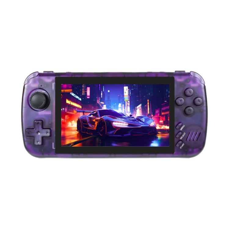 POWKIDDY X39 Pro 4.5 Inch Retro Handheld Game Console  ATM7051 Quad-Core Support HD TV Out 32G(Purple Transparent) - Pocket Console by POWKIDDY | Online Shopping South Africa | PMC Jewellery | Buy Now Pay Later Mobicred