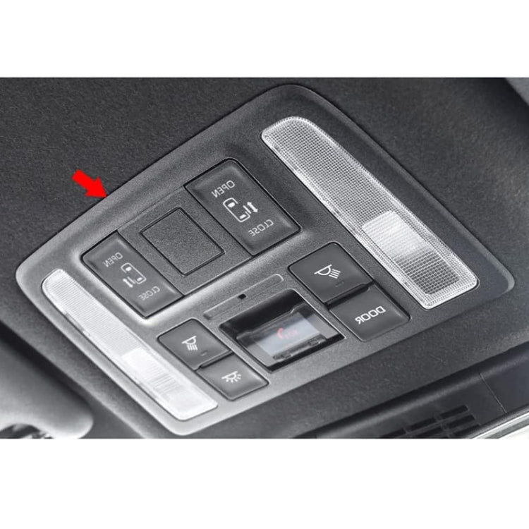For Toyota 2022 VOXY/Noah 90 Series Reading Light Decorative Frame(Black) - Car Interior Mouldings by PMC TechLife | Online Shopping South Africa | PMC TechLife | Buy Now Pay Later Mobicred
