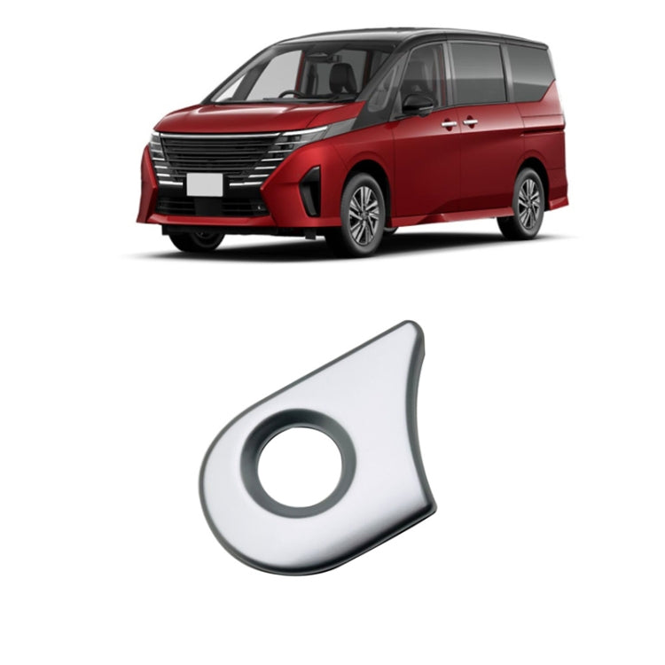 For Nissan 2023 Serena C28 Right Driver Pushbutton Start Bezel(Matte Silver) - Car Interior Mouldings by PMC Jewellery | Online Shopping South Africa | PMC Jewellery | Buy Now Pay Later Mobicred