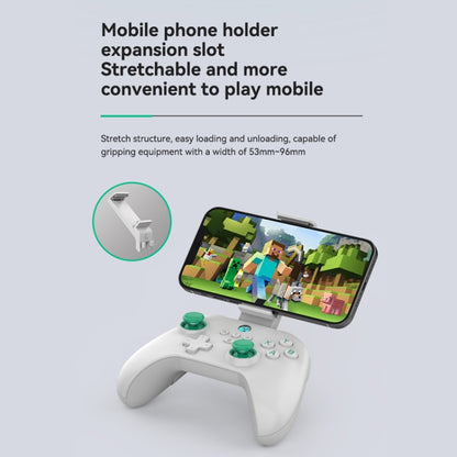 Z03 Wireless Bluetooth Game Controller For Switch / IOS / Android / PC / PS3 / PS4, Spec: Star White+Bracket - Gamepads by PMC Jewellery | Online Shopping South Africa | PMC Jewellery | Buy Now Pay Later Mobicred