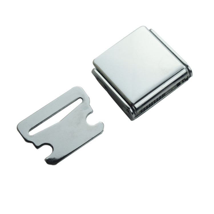 All-metal Aircraft Buckle Safety Belt Accessories(Square) - Seat Belts & Padding by PMC TechLife | Online Shopping South Africa | PMC TechLife | Buy Now Pay Later Mobicred