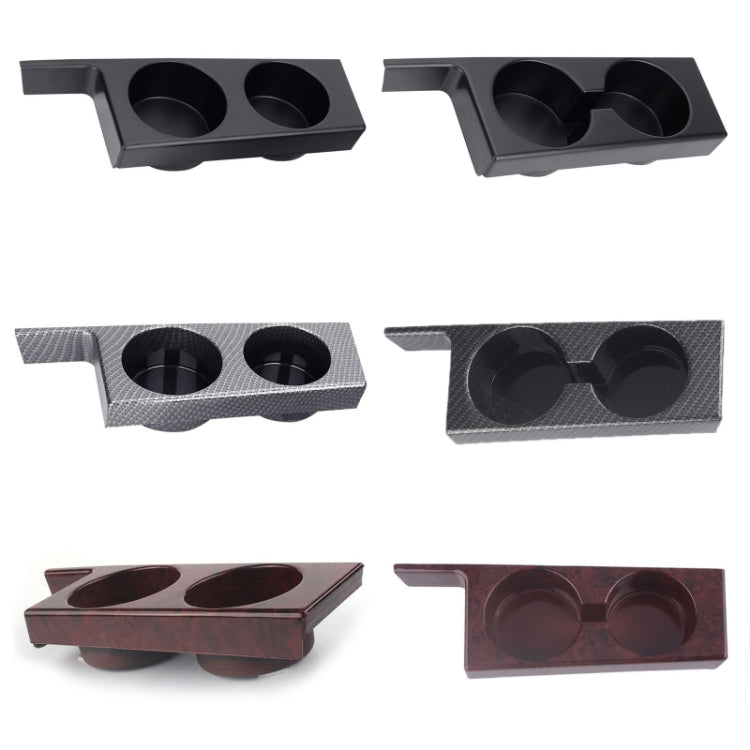 For BMW 5 Series E39/528i/530i/M5 Left-hand Drive Car Central Control Cup Holder, Color: Carbon Grain - Car Drink Holders by PMC Jewellery | Online Shopping South Africa | PMC Jewellery | Buy Now Pay Later Mobicred