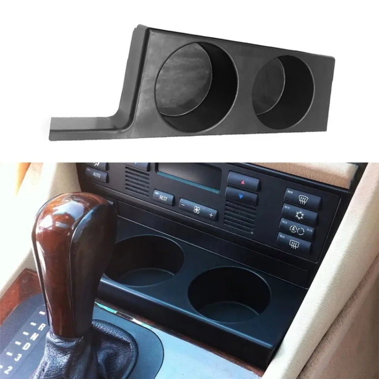 For BMW 5 Series E39/528i/530i/M5 Left-hand Drive Car Central Control Cup Holder, Color: Black - Car Drink Holders by PMC Jewellery | Online Shopping South Africa | PMC Jewellery | Buy Now Pay Later Mobicred