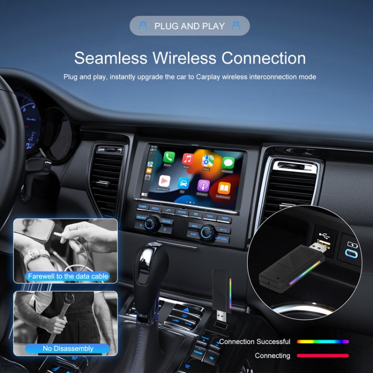 Universal Original Wired CarPlay To Wireless CarPlay Box(Standard) - Bluetooth Adapters by PMC Jewellery | Online Shopping South Africa | PMC Jewellery | Buy Now Pay Later Mobicred