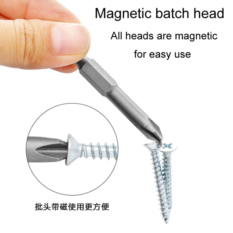 5pcs / Set Triangular Plum Blossom Chrome Vanadium Steel Bit Set Appliance Repair Electrical Drill Accessories With Magnetic - Drill & Drill Bits by PMC TechLife | Online Shopping South Africa | PMC TechLife | Buy Now Pay Later Mobicred