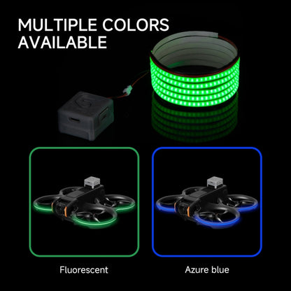 For DJI Avata 2 RCSTQ Colorful Luminous Light Belt High Bright Tube Night Flight Warning Light Strip(Fluorescent) - Other by RCSTQ | Online Shopping South Africa | PMC Jewellery | Buy Now Pay Later Mobicred