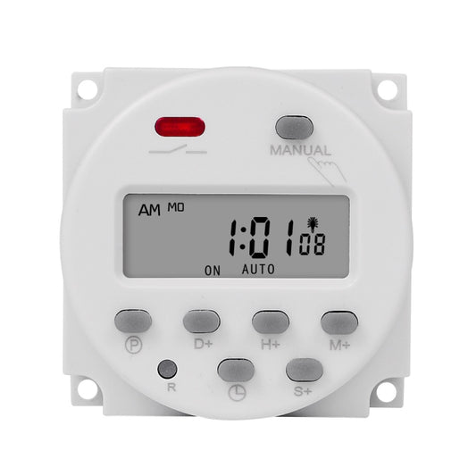 SINOTIMER CN101S-5V 1 Second Interval Digital LCD Timer Switch 7 Days Weekly Programmable Time Relay - Switch by SINOTIMER | Online Shopping South Africa | PMC Jewellery | Buy Now Pay Later Mobicred