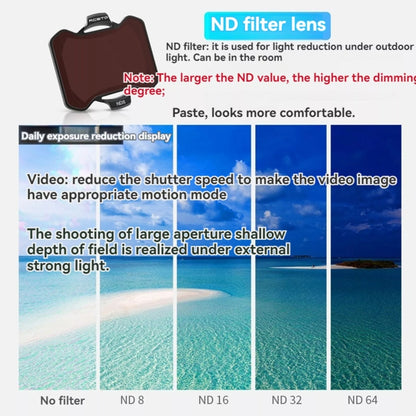 For DJL Avata RCSTQ Crossing Machine Filter Protective Mirror Accessories, Style: ND8 -  by RCSTQ | Online Shopping South Africa | PMC Jewellery | Buy Now Pay Later Mobicred