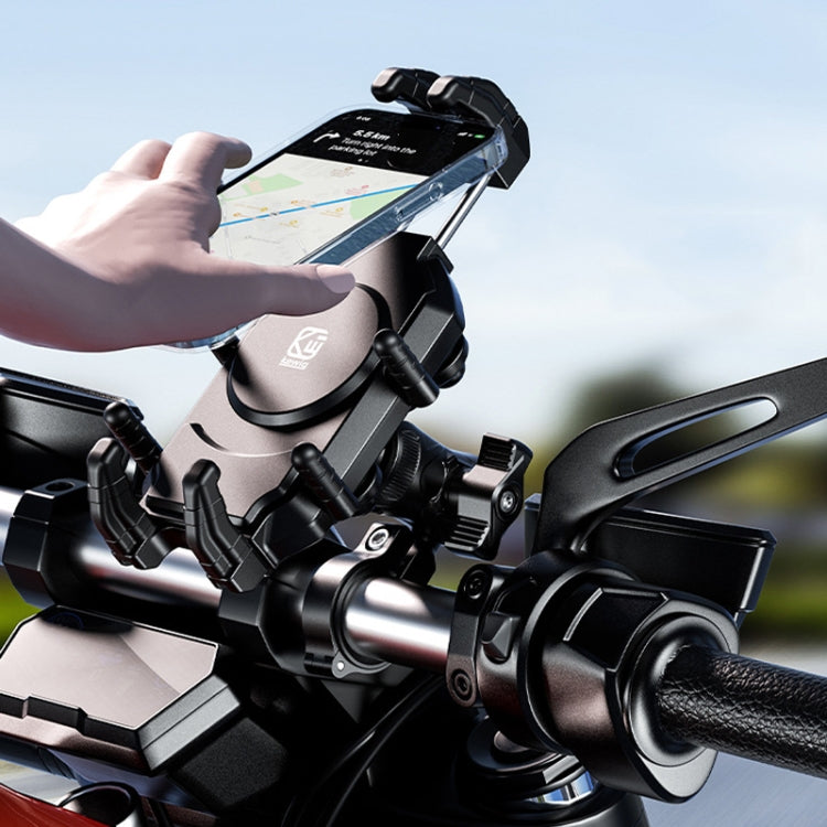 Kewig Motorcycle Octopus Holder Anti-Theft Motorcycle Cell Phone Mounts, Model: M26-C4 - Holder by Kewig | Online Shopping South Africa | PMC Jewellery | Buy Now Pay Later Mobicred