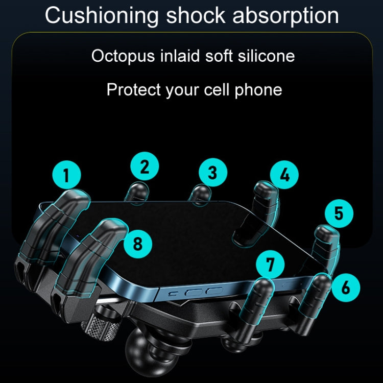 Kewig Motorcycle Octopus Holder Anti-Theft Motorcycle Cell Phone Mounts, Model: M26-C3 - Holder by Kewig | Online Shopping South Africa | PMC TechLife | Buy Now Pay Later Mobicred