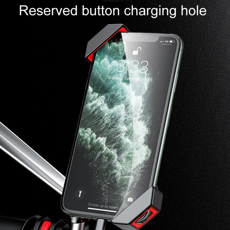 Kewig Bicycle 2 Claws Navigation Bracket Outdoor Cycling Cell Phone Holder With Safety Lock, Model: M12-A - free shipping - PMC TechLife - Order now!