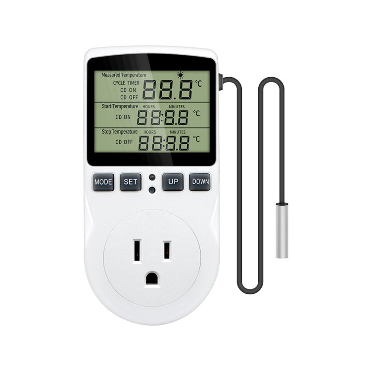 Intelligent Digital Thermostat Countdown Temperature Control Switch Socket Timing Temperature Controller(US) - Smart Socket by PMC Jewellery | Online Shopping South Africa | PMC Jewellery | Buy Now Pay Later Mobicred