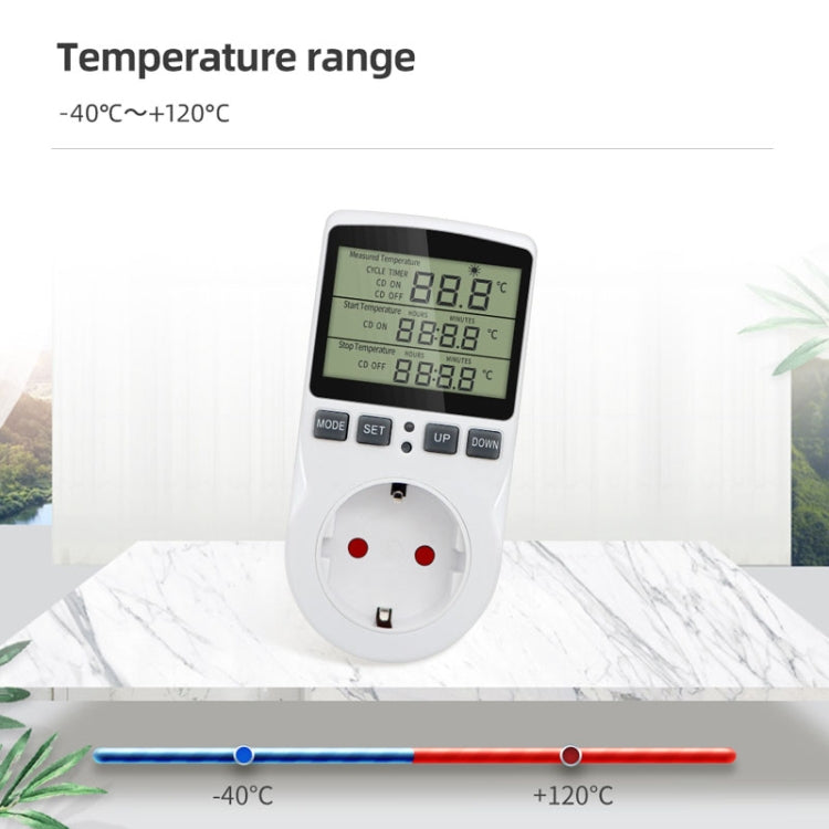 Intelligent Digital Thermostat Countdown Temperature Control Switch Socket Timing Temperature Controller(US) - Smart Socket by PMC Jewellery | Online Shopping South Africa | PMC Jewellery | Buy Now Pay Later Mobicred