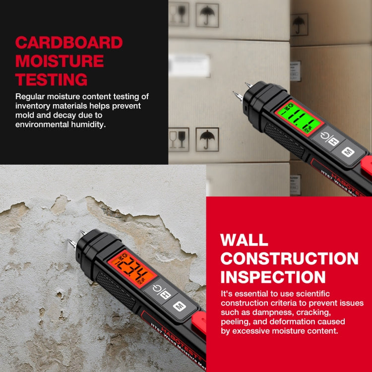 HABOTEST Wood Moisture Content Rapid Tester - PH & Moisture Meter by HABOTEST | Online Shopping South Africa | PMC TechLife | Buy Now Pay Later Mobicred