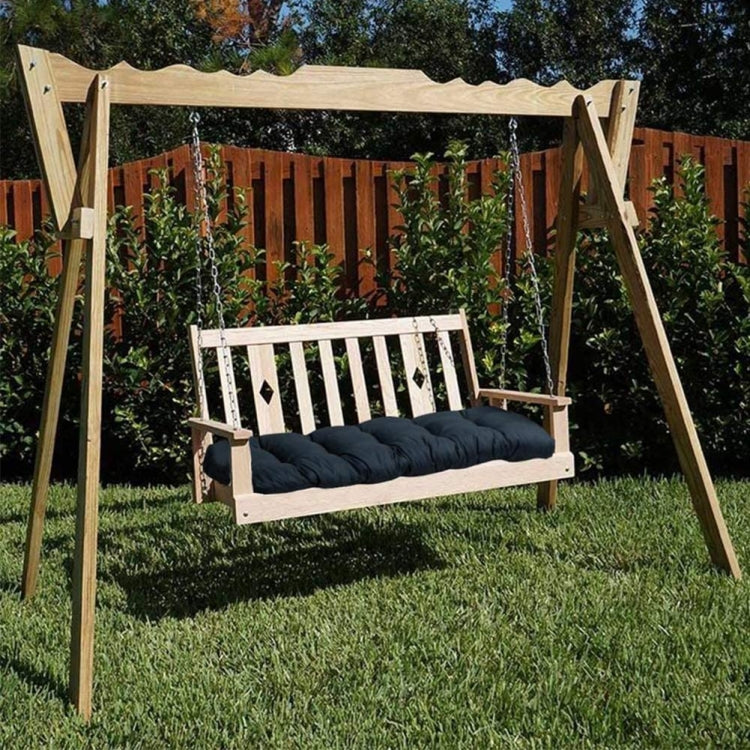 150x50x8cm Outdoor Bench Waterproof Sunscreen Thickened Soft Cushion(Navy Blue) - free shipping - PMc TechLife - Order now!