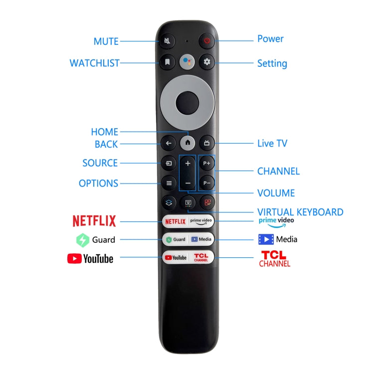 For TCL FMR1 Infrared Smart TV Remote Control - TV by PMc TechLife | Online Shopping South Africa | PMc TechLife | Buy Now Pay Later Mobicred