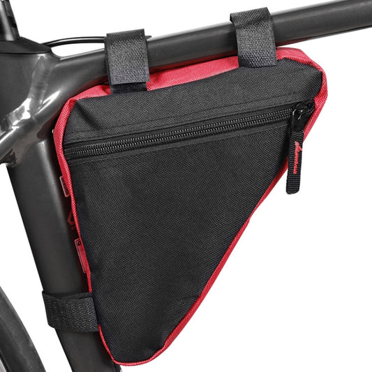 Large Capacity Bicycle Saddle Bag Outdoor Riding Triangle Toolkit(Black And Red) - Bicycle Bags by PMC Jewellery | Online Shopping South Africa | PMC Jewellery | Buy Now Pay Later Mobicred