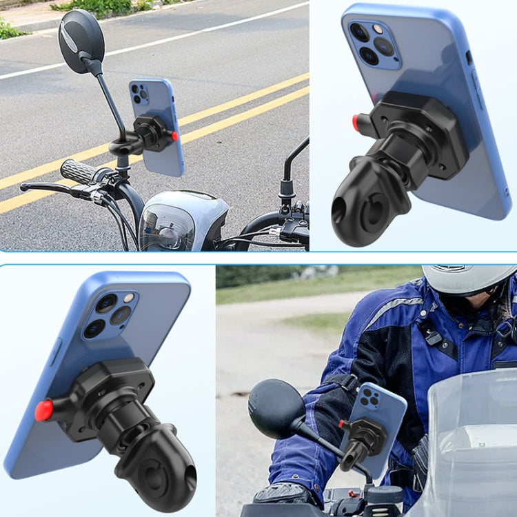 146A Bicycle Motorcycle Cell Phone Holder Rearview Mirror Handlebar Outdoor Riding Navigation Holder - Holder by PMC TechLife | Online Shopping South Africa | PMC TechLife | Buy Now Pay Later Mobicred