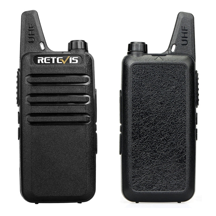 RETEVIS RT22 Hotel Mini Charging Two-Way Wireless Intercom Walkie Talkie(EU Frequency no Plug) - Handheld Walkie Talkie by RETEVIS | Online Shopping South Africa | PMC Jewellery | Buy Now Pay Later Mobicred