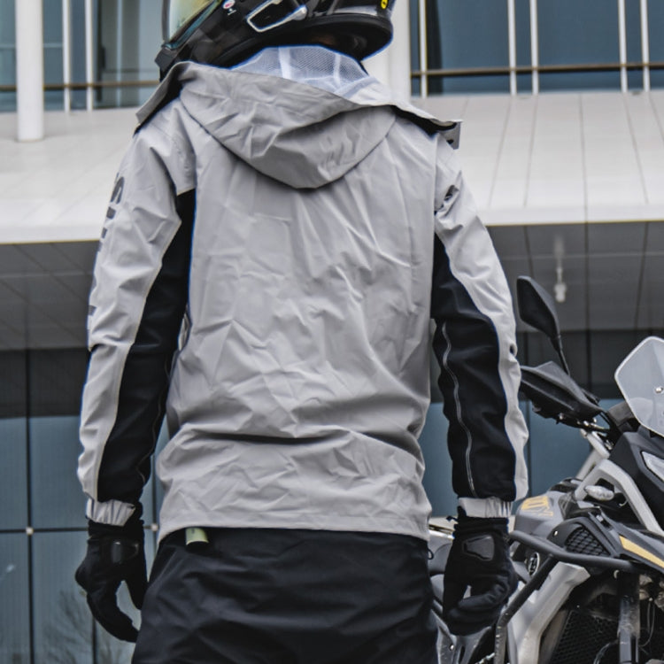 SULAITE Outdoor Motorcycle Riding Full Body Split Raincoat Suit, Size: XXXL(Orange) - Raincoat by SULAITE | Online Shopping South Africa | PMC TechLife | Buy Now Pay Later Mobicred