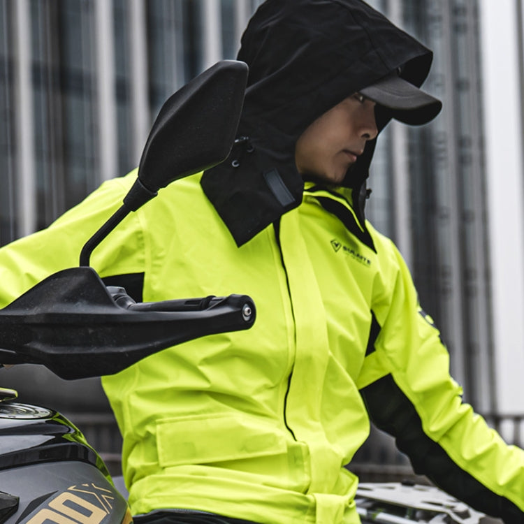 SULAITE Outdoor Motorcycle Riding Full Body Split Raincoat Suit, Size: M(Gray) - free shipping - PMC TechLife - Order now!