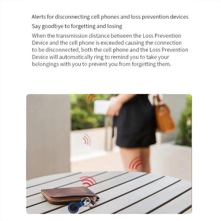 Mini Pet Smart Anti-lost Device Portable GPS Locator Bluetooth Tracker(White) - Pet Tracker by PMC TechLife | Online Shopping South Africa | PMC TechLife | Buy Now Pay Later Mobicred