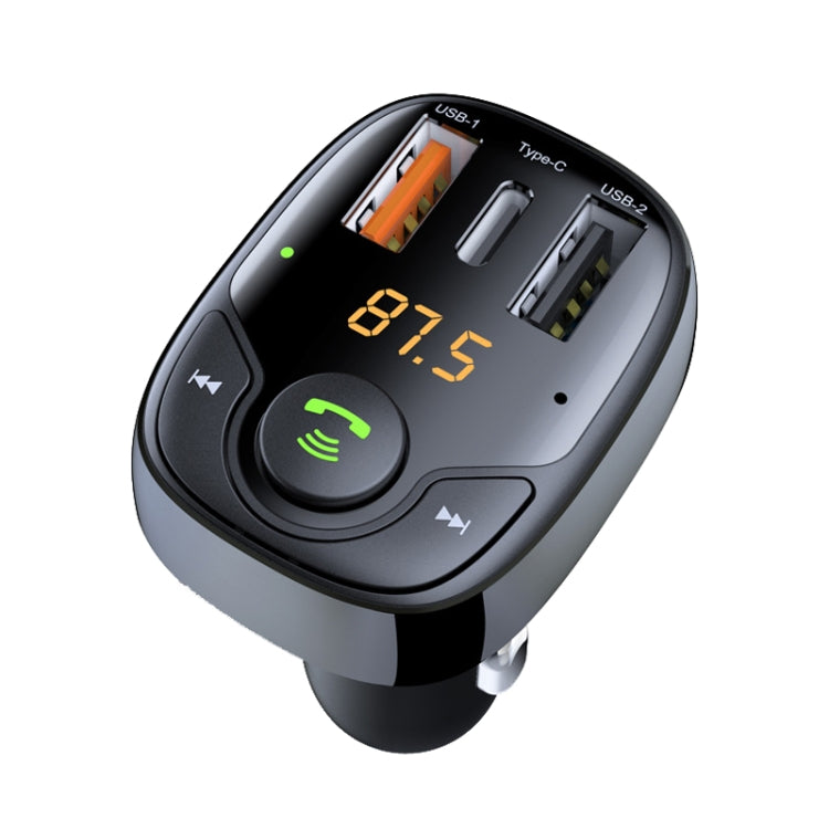 36W Car Bluetooth MP3 Player FM Transmitter Multifunctional Car Charger, Model: S-15PD - Bluetooth Car Kits by PMC TechLife | Online Shopping South Africa | PMC TechLife | Buy Now Pay Later Mobicred
