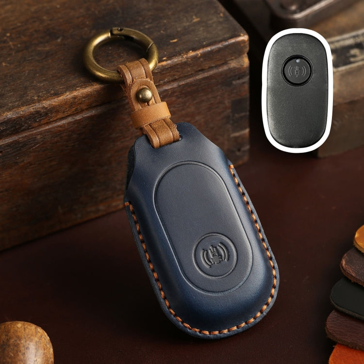 For Sanyang Hallmo Motorcycle Remote Key Protective Case(Blue) - free shipping - PMC Jewellery - Order now!