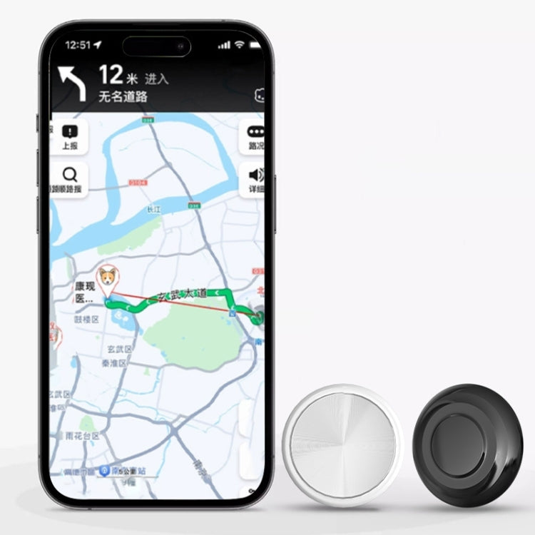 For Apple Series Global Positioning Smart Anti-Lost Device Mini GPS Pet Locator(Black) - Pet Tracker by PMC TechLife | Online Shopping South Africa | PMC TechLife | Buy Now Pay Later Mobicred