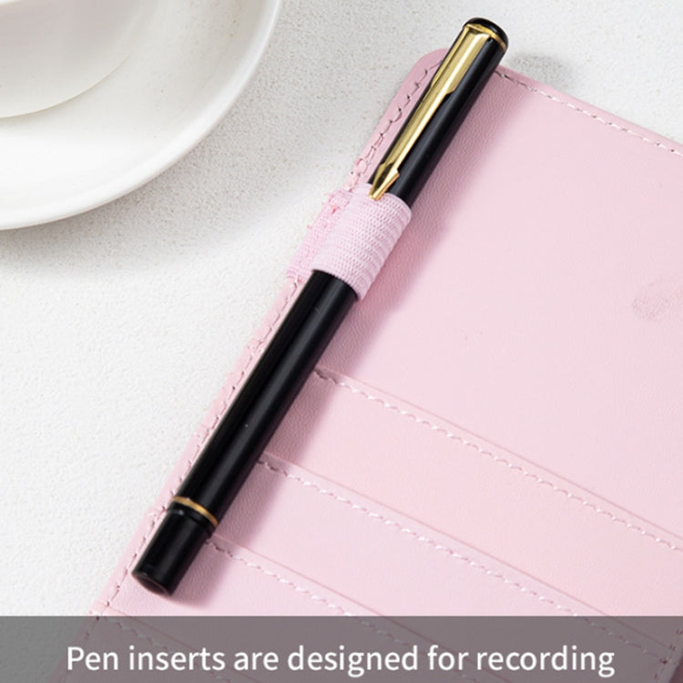 A5 100 Day Savings Challenge Envelope Budget Planner Binder Notebook Handbook, Color: Words Pink - Notebooks by PMC TechLife | Online Shopping South Africa | PMC TechLife | Buy Now Pay Later Mobicred